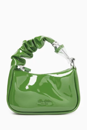 Mini Squeeze Bag in Patent Leather