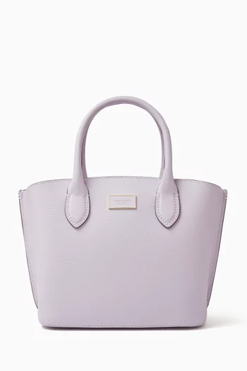 Suite Crossbody Tote in Crossgrain Leather