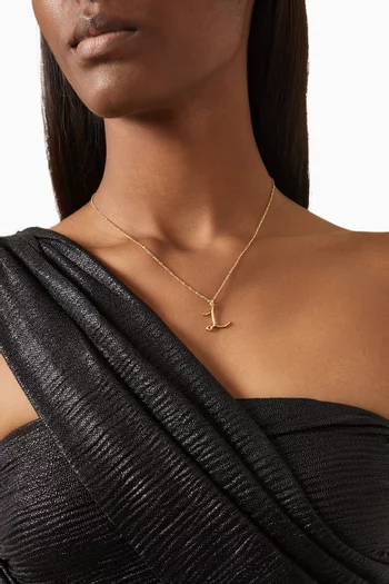 L Pendant Necklace