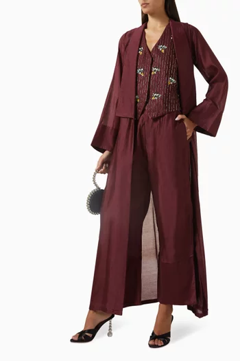 Dazle Embellished Abaya Set
