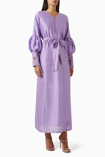 Lucia Belted Maxi Dress