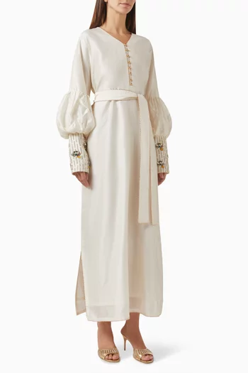Lucia Belted Maxi Dress