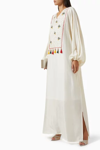 Gardenia Embellished Maxi Dress