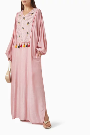 Gardenia Embellished Maxi Dress