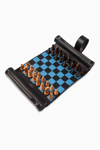 Chess Roll in Panama Leather