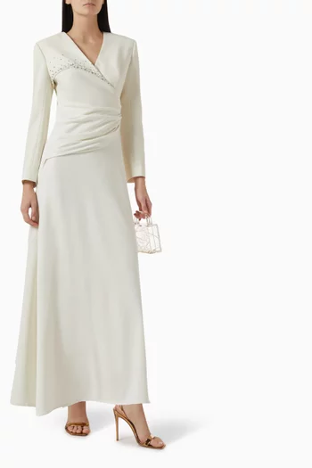 Aveline Embellished Midi Dress