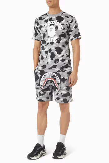 1st Camo College T-shirt in Cotton