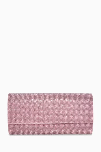 Perry Crystal-embellished Clutch