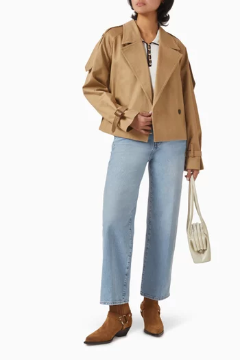 The Swing Trench Jacket in Cotton