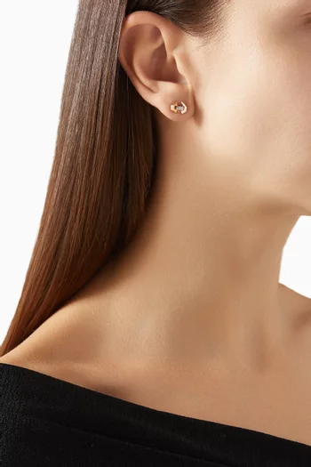 Beloved Single Earring in 14kt Rose Gold