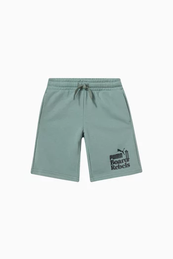 Mid90s Graphic Sweatshorts in Cotton
