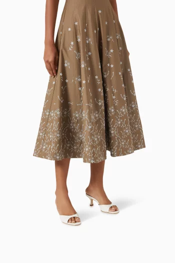 Brigitte 55 Mule Sandals in Leather