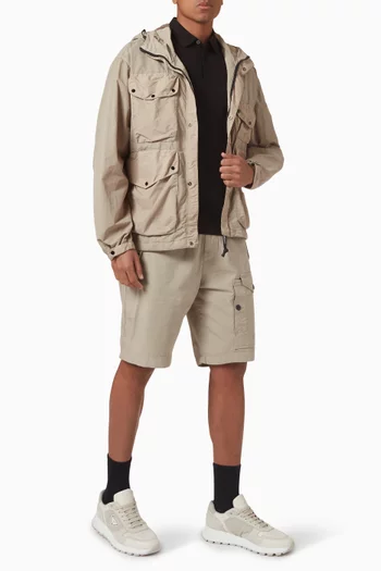 Goggle Jacket in Flatt Nylon