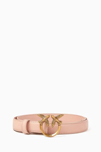 Love Birds H2 Belt in Leather
