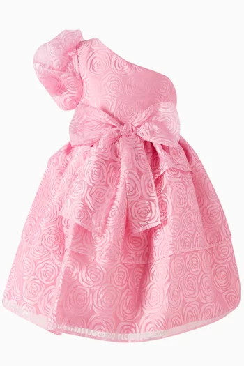 Roses Dress in Organza