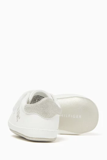 Low Cut Velcro Strap Sneakers