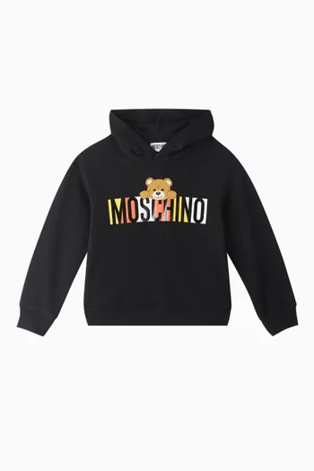 Teddy Hoodie in Cotton Jersey