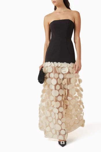 Harper Tulle-skirt Gown