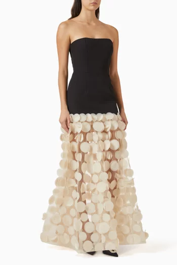 Harper Tulle-skirt Gown