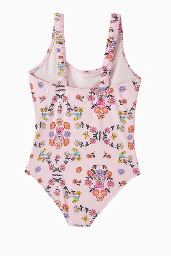 Floral One-piece Swimsuit