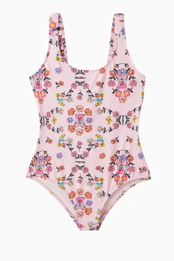 Floral One-piece Swimsuit