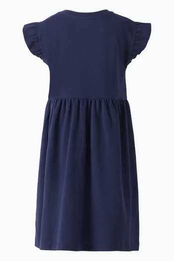 Theme-park Print Dress in Cotton