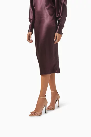 Opera 120 Sandals in Faux Patent Leather