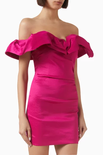 Avi Off-shoulder Dress