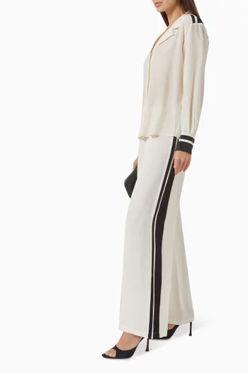 بنطال بيجاما حرير