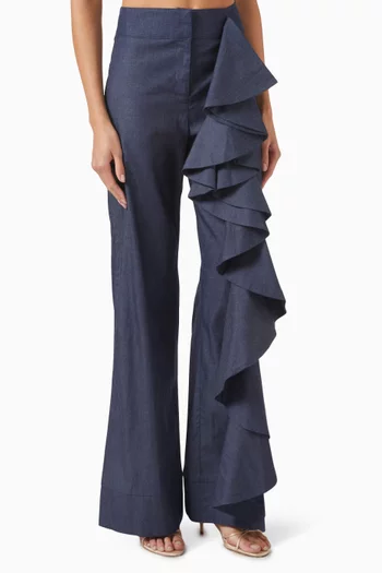 Olas Ruffle Pants