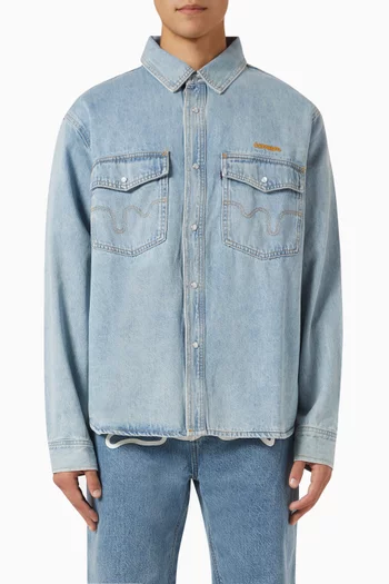 Chainstitch Shirt in Denim