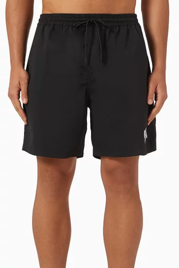 Diamonds & Dollar-print Swim Shorts