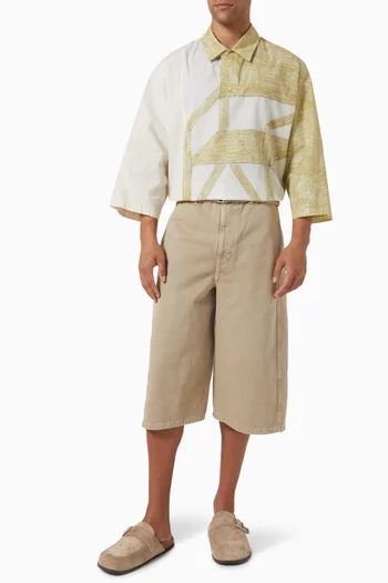 Printed Shirt in Cotton