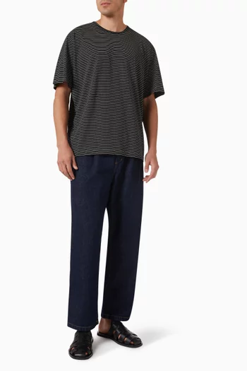 Striped T-shirt in Cotton-jersey