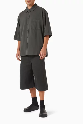 Short Sleeve Shirt in Denim