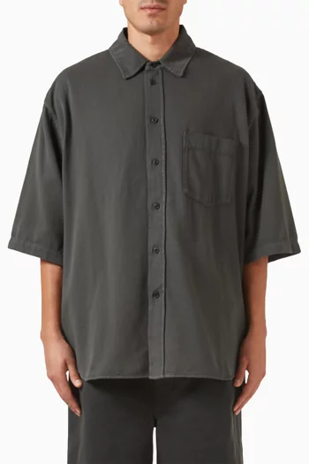Short Sleeve Shirt in Denim