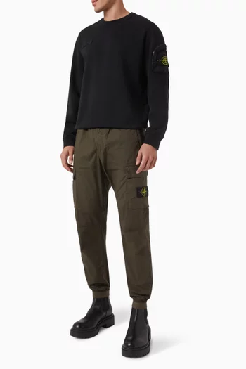 Arm Pocket Sweatshirt in Cotton