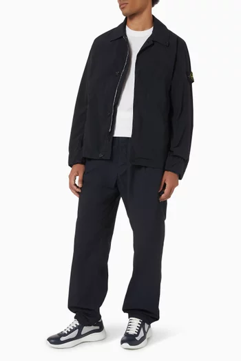 Drawstring Pants in Organic-cotton Tela