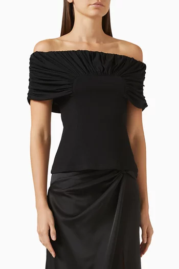 Margot Off-shoulder Top in Cotton