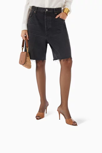 Romy 90 Mule Sandals in Leather