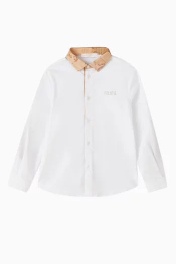 Logo-print Shirt in Cotton