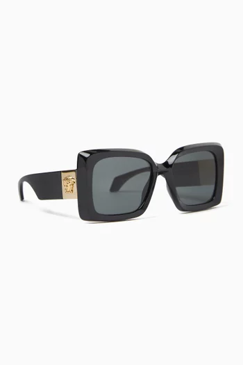Oversized Sunglasses in Acetate