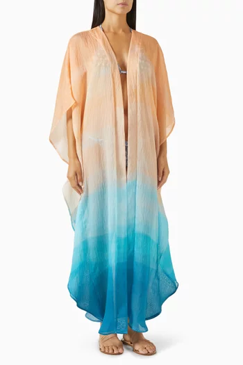 Uma Degrade-print Kaftan