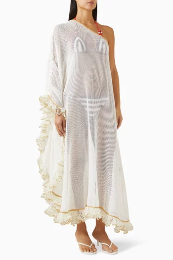 Kaia One-shoulder Kaftan