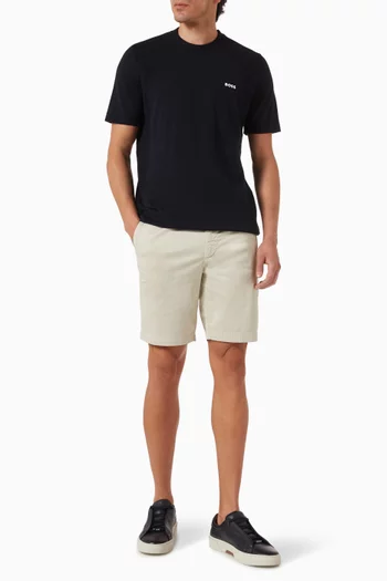 Chino Bermuda Shorts in Stretch-cotton