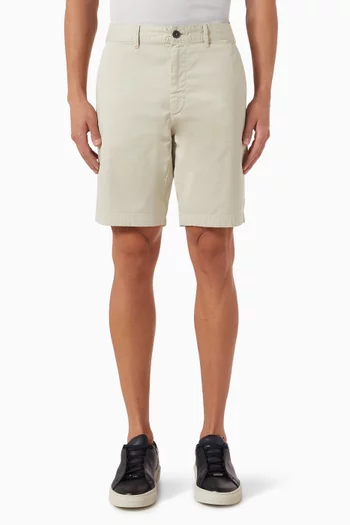 Chino Bermuda Shorts in Stretch-cotton