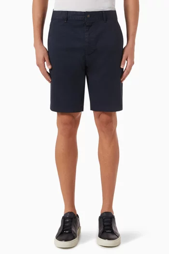 Chino Bermuda Shorts in Stretch-cotton