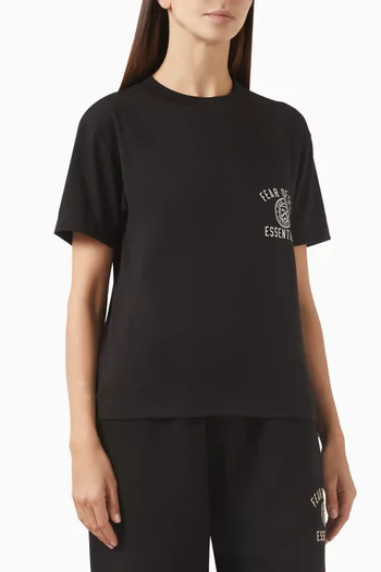 Logo T-shirt in Tri-blend Jersey