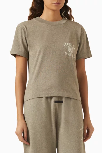 Logo T-shirt in Tri-blend Jersey
