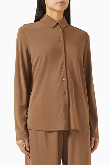 Classic Shirt in Viscose-jersey